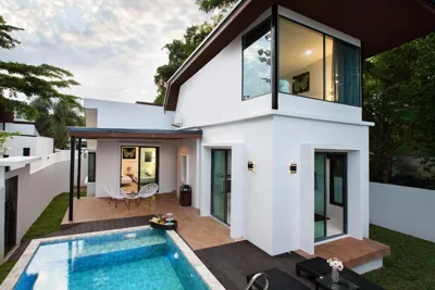 Villa con piscina de 2 dormitorios y vistas al mar — Nariya Bayfront Phuket